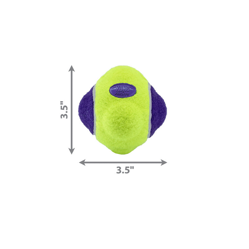 Kong Airdog Squeaker Knobby Bal 9,5X9,5X9,5 Cm