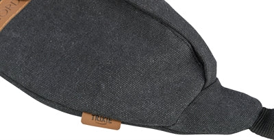 Trixie Be Nordic Heuptas Zwart 24X8X11 Cm Riem 50-165 Cm