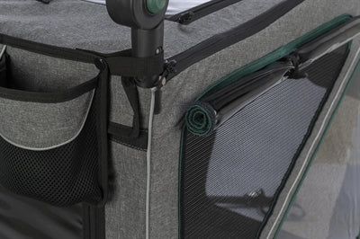 Trixie Fietskar Grijs / Salie 62X80-130X92 Cm