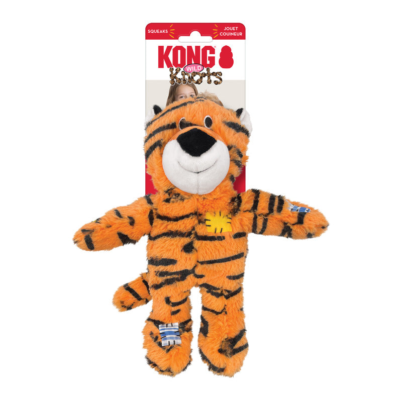 Kong Wild Knots Tijger Oranje 26,5X25,5X11 Cm