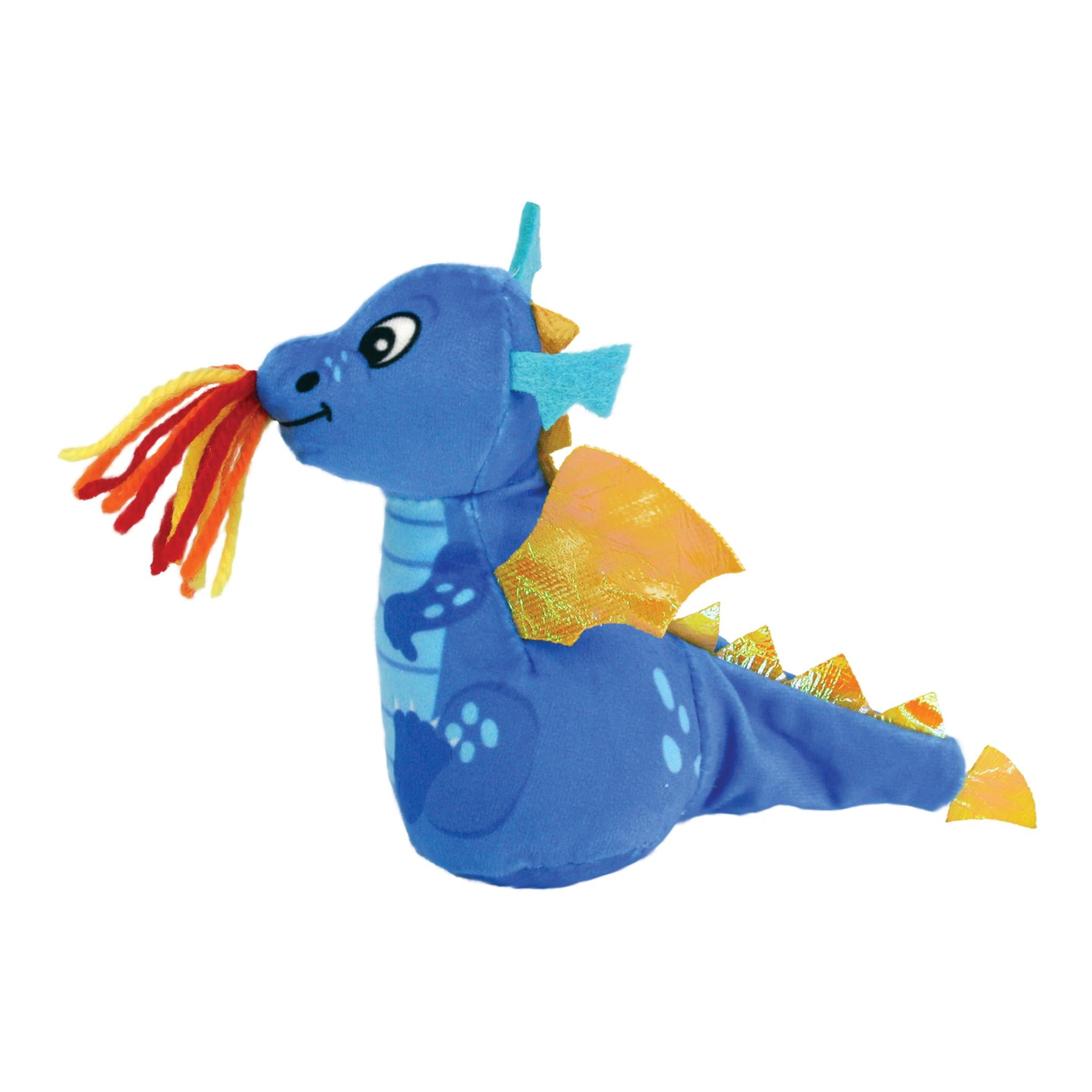Kong Enchanted Dragon Blauw 11,5X11,5X7 Cm
