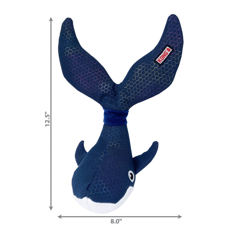 Kong Shimmy Shakers Walvis Blauw 30,5X19,50X11,50 Cm
