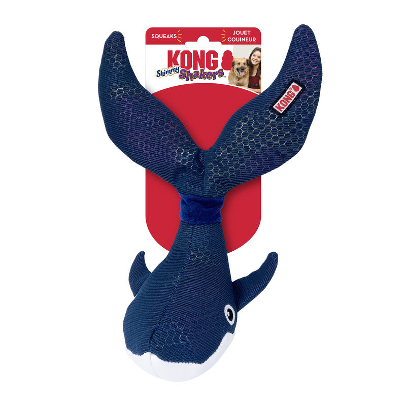 Kong Shimmy Shakers Walvis Blauw 30,5X19,50X11,50 Cm