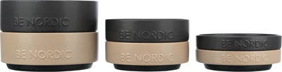 Trixie Be Nordic Voerbak Hond Keramiek / Rubber Zwart 16 Cm