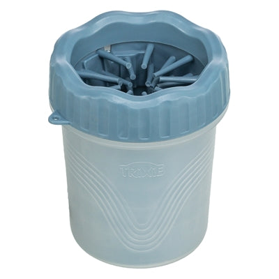 Trixie Pootreiniger Voor De Hond Silicone / Pp Blauw Small 11 Cm