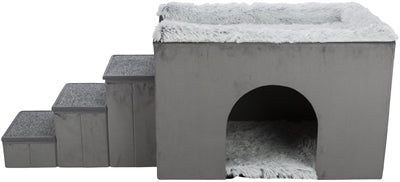 Trixie Hondenmand Huis Harvey Met Trap Grijs / Wit 119X50X47 Cm