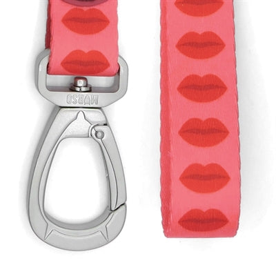 Morso Hondenriem Gerecycled Lipstick Roze 120X1,5 Cm Tot 6 Kg
