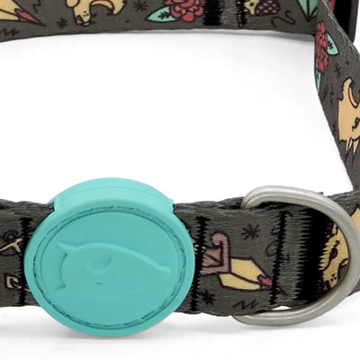 Morso Halsband Hond Gerecycled Ink Tank Groen 30-42X1,5 Cm