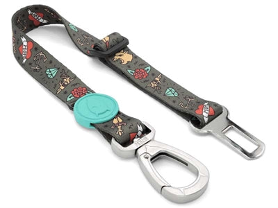 Morso Honden Autogordel Gerecycled Ink Tank Groen 40-65X1,5 Cm Tot 4 Kg