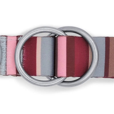Morso Hondenriem Verstelbaar Gerecycled Skyline Rood / Roze 75-230X1,5 Cm 1-4 Kg