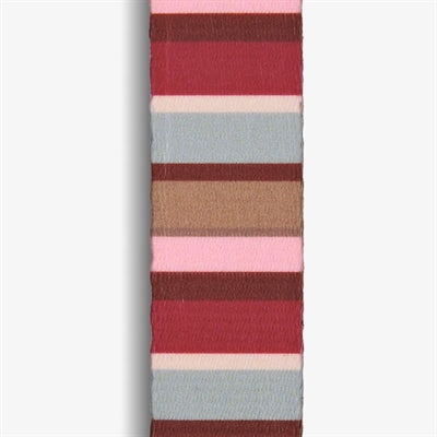 Morso Mini Hondentuig Verstelbaar Gerecycled Skyline Rood / Roze 24-32X1,5 Cm