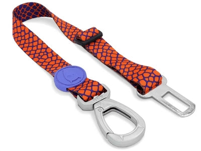 Morso Honden Autogordel Gerecycled Urban Lizard Rood 40-65X1,5 Cm Tot 4 Kg