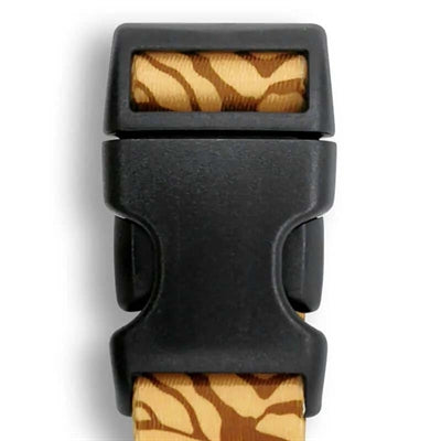 Morso Halsband Hond Gerecycled Jungle Drum Oranje 30-42X1,5 Cm