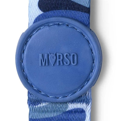 Morso Hondenriem Gerecycled Splash Blauw 120X1,5 Cm Tot 6 Kg
