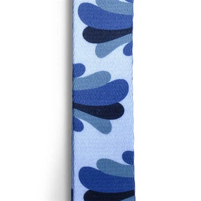 Morso Hondentuig H-Tuig Gerecycled Splash Blauw 40-55X1,5 Cm