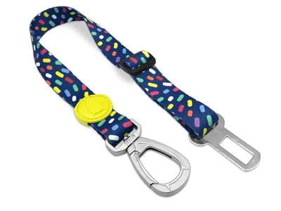 Morso Honden Autogordel Gerecycled Color Invaders Paars 40-65X1,5 Cm Tot 4 Kg