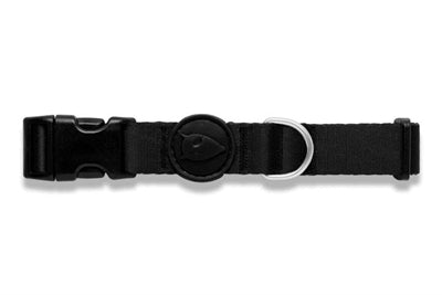 Morso Halsband Hond Gerecycled Pureness Zwart 30-42X1,5 Cm