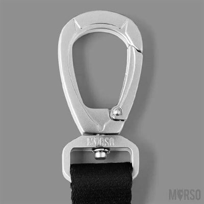 Morso Hondenriem Gerecycled Pureness Zwart 120X1,5 Cm Tot 6 Kg
