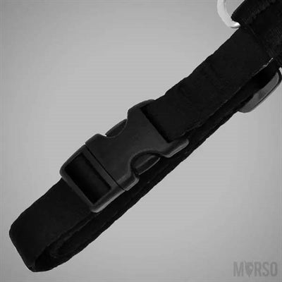 Morso Hondentuig H-Tuig Gerecycled Pureness Zwart 40-55X1,5 Cm
