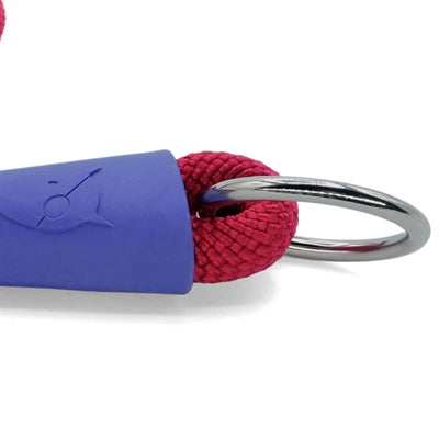 Morso Half Slip Halsband Hond Regular Rope Gerecycled Red Velvet Rood 45X1 Cm