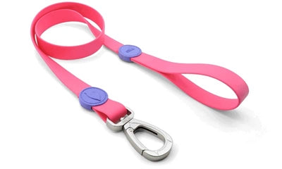Morso Hondenriem Waterproof Gerecycled Passion Pink Roze 120X1,5 Cm
