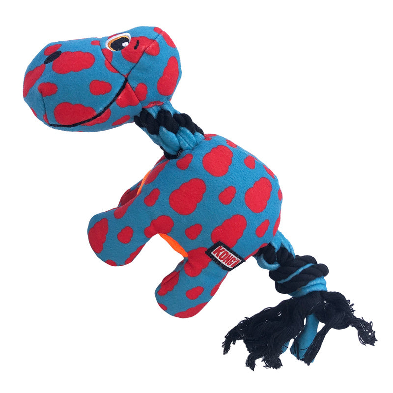 Kong Signature Dynos Fleece Met Piep Assorti 32X14X10 Cm
