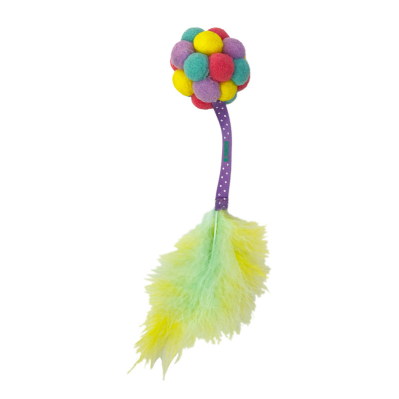 Kong Cat Active Bubble Bal Assorti 5,5X5,5X23 Cm