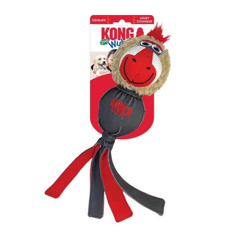 Kong Wubba Zoo Mandril 10X9X35,5 Cm