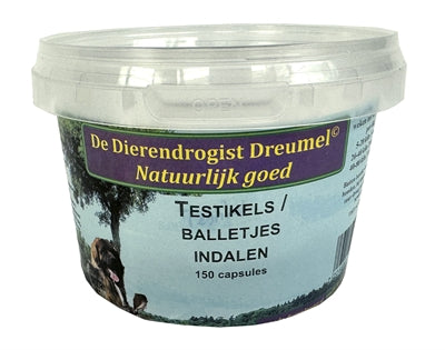 Dierendrogist Testikels Indalen Capsules 60 St