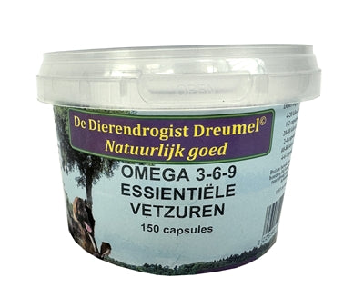 Dierendrogist Omega 3-6-9 Vetzuren Capsules 60 St