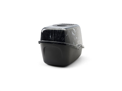 Savic Kattenbak Nestor Marble Zwart / Wit 56X39X38,5 Cm