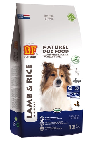 Bf Petfood Lam / Rijst 12,5 Kg