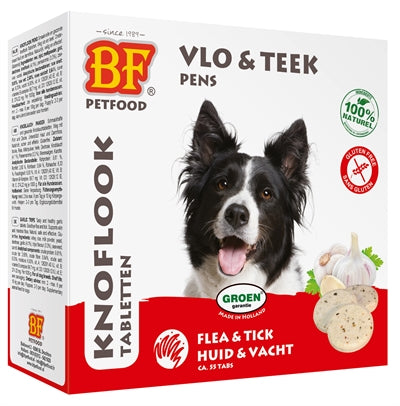 Bf Petfood Hondensnoepjes Knoflook Pens 55 St