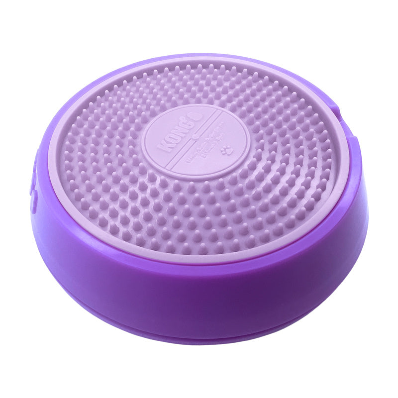 Kong Licks Spinz Paars 15X15X4 Cm