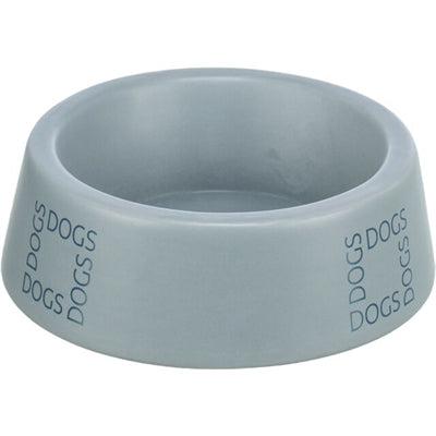 Trixie Voerbak / Drinkbak Hond Dogs Keramiek Grijsblauw 400 Ml 16 Cm
