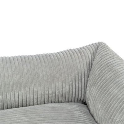 Trixie Hondenmand Vital Jonna Ribfluweel Grijs 60X50 Cm