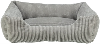 Trixie Hondenmand Vital Jonna Ribfluweel Grijs 60X50 Cm