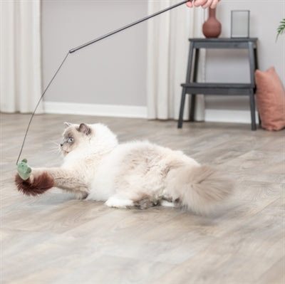 Trixie Kattenhengel Muis Kunststof / Pluche 46 Cm