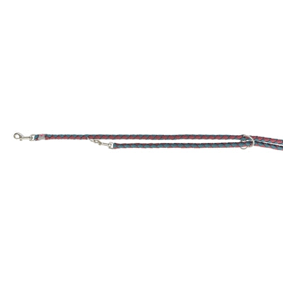 Trixie Hondenriem Cavo Verstelbaar Sangria / Petrol 200X1,2 Cm