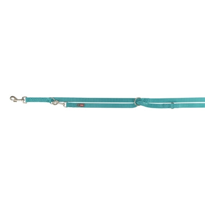 Trixie Hondenriem Premium Verstelbaar Aqua Blauw 200X1 Cm