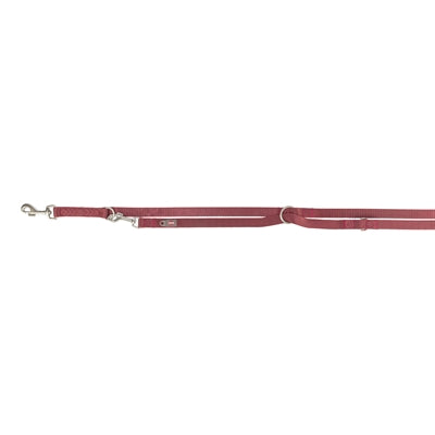 Trixie Hondenriem Premium Verstelbaar Sangria Rood 200X1 Cm