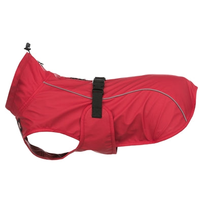 Trixie Regenjas Hond Vimy Rood Rug 25 Cm Buik 20-32 Cm