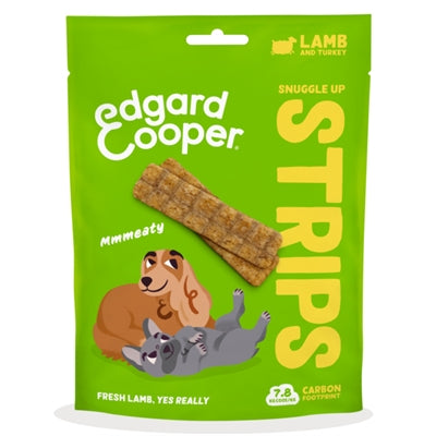Edgard & Cooper Adult Strips Lam / Kalkoen 75 Gr
