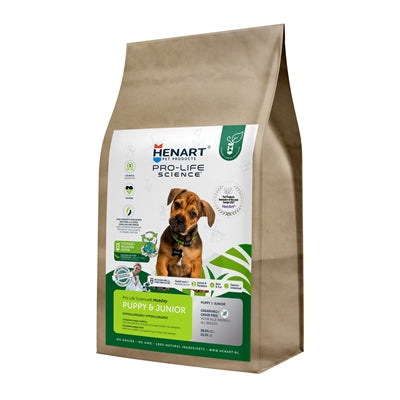 Henart Mealworm Insect Puppy / Junior With Hem Eggshell Membrane 10 Kg