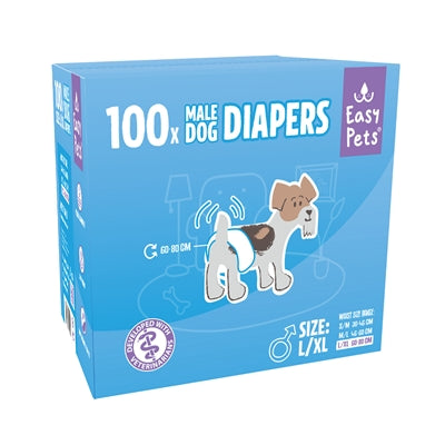 Easypets Hondenluiers Reu S/M 30 St