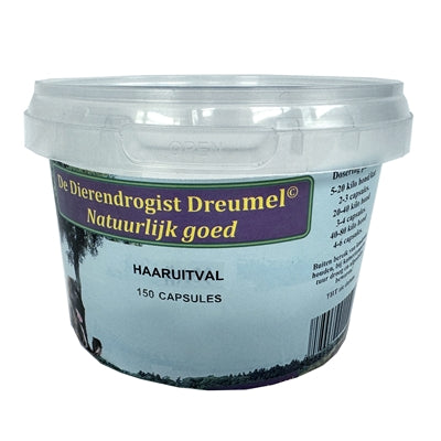 Dierendrogist Bij Haaruitval Capsules 60 St