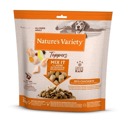 Natures Variety Freeze Dried Toppers Chicken 15 Gr