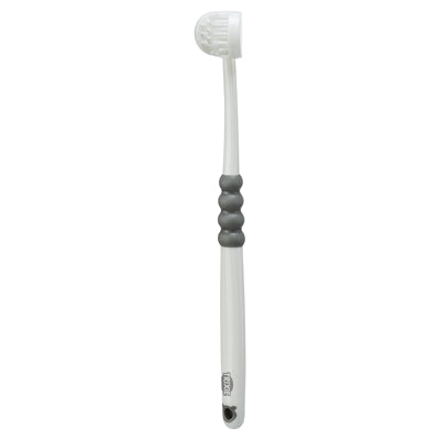 Trixie 3-Koppige Tandenborstel Hond / Kat Wit / Grijs 18 Cm
