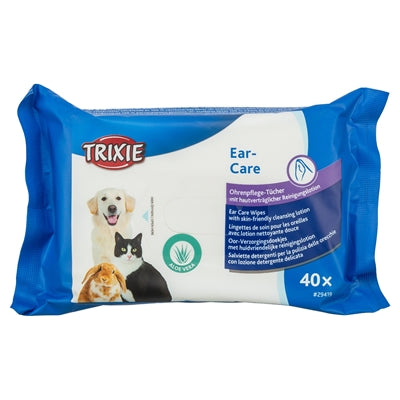 Trixie Oor Verzorgingsdoekjes 40 St