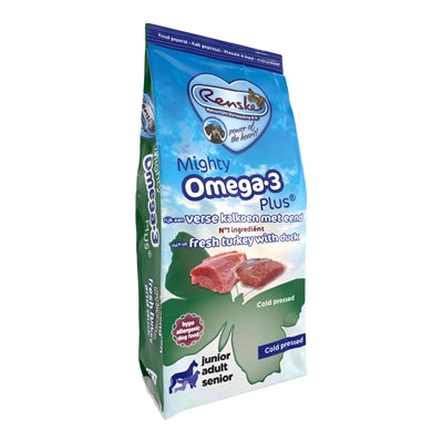 Renske Mighty Omega Plus Kalkoen / Eend Geperst 6,5 Kg